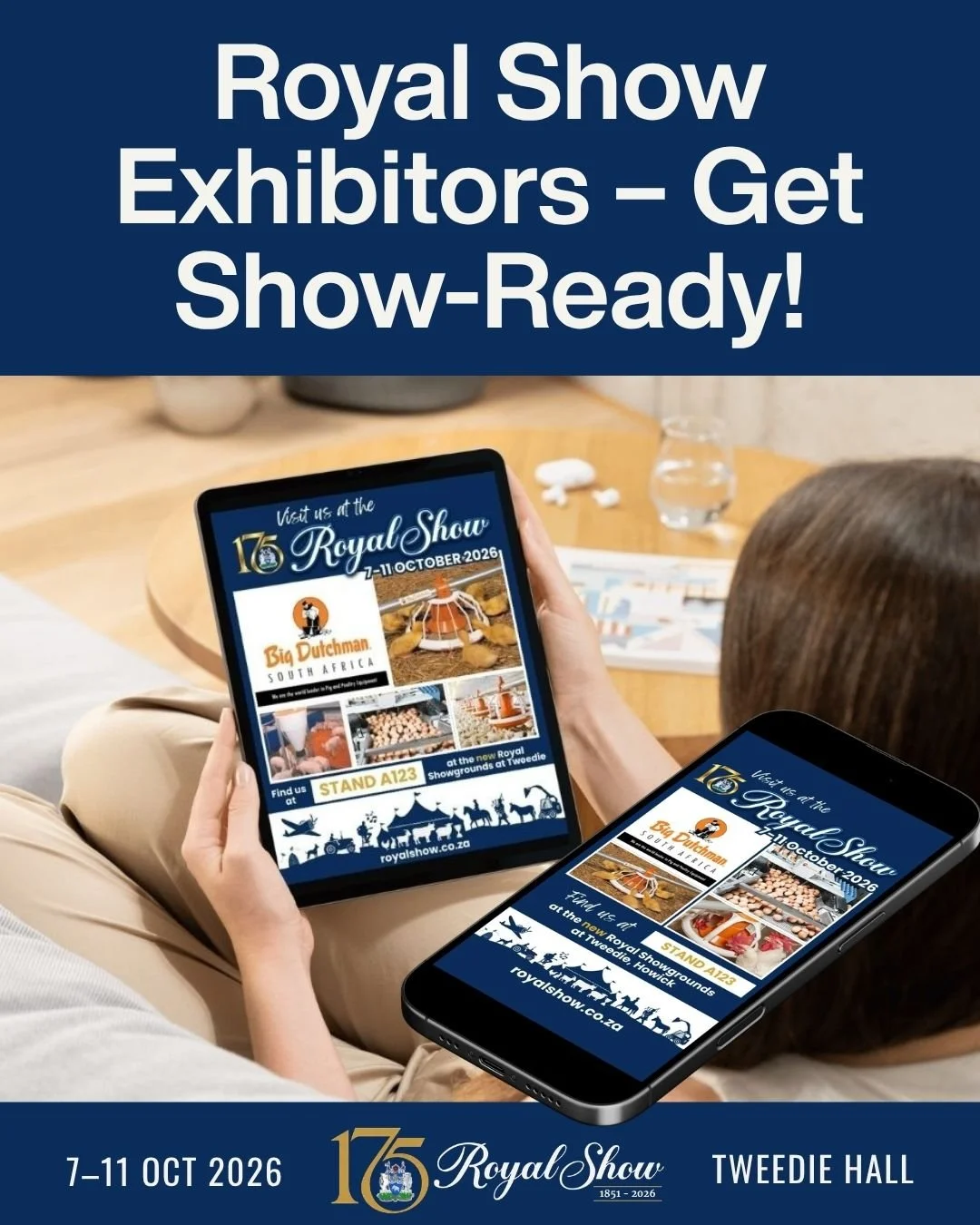 Exhibitors — Get Royal Show Ready!