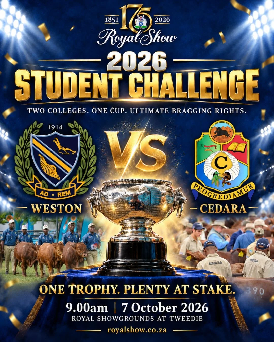 Cedara and Weston go head to head in the 2026 student challenge