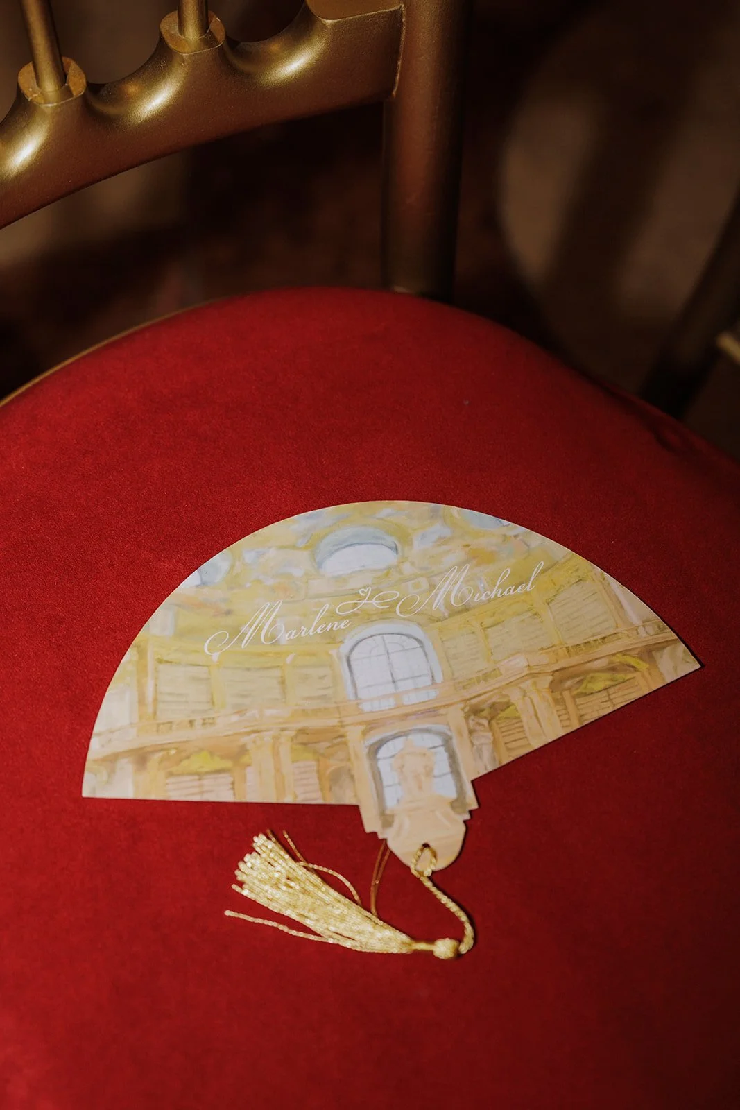 Wedding stationery National Library Vienna Austria destination Fine Events Vienna