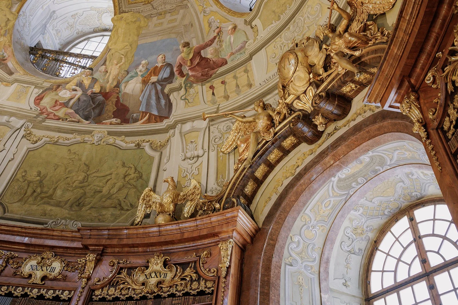 Baroque architecture National Library Vienna wedding destination Fine Events Vienna