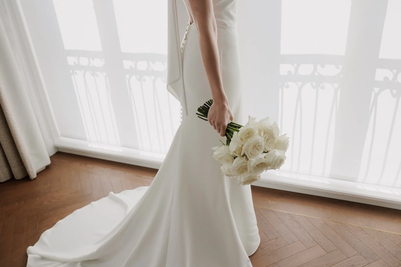 Bridal bouquet Wachau wine region Austria wedding Fine Events Vienna