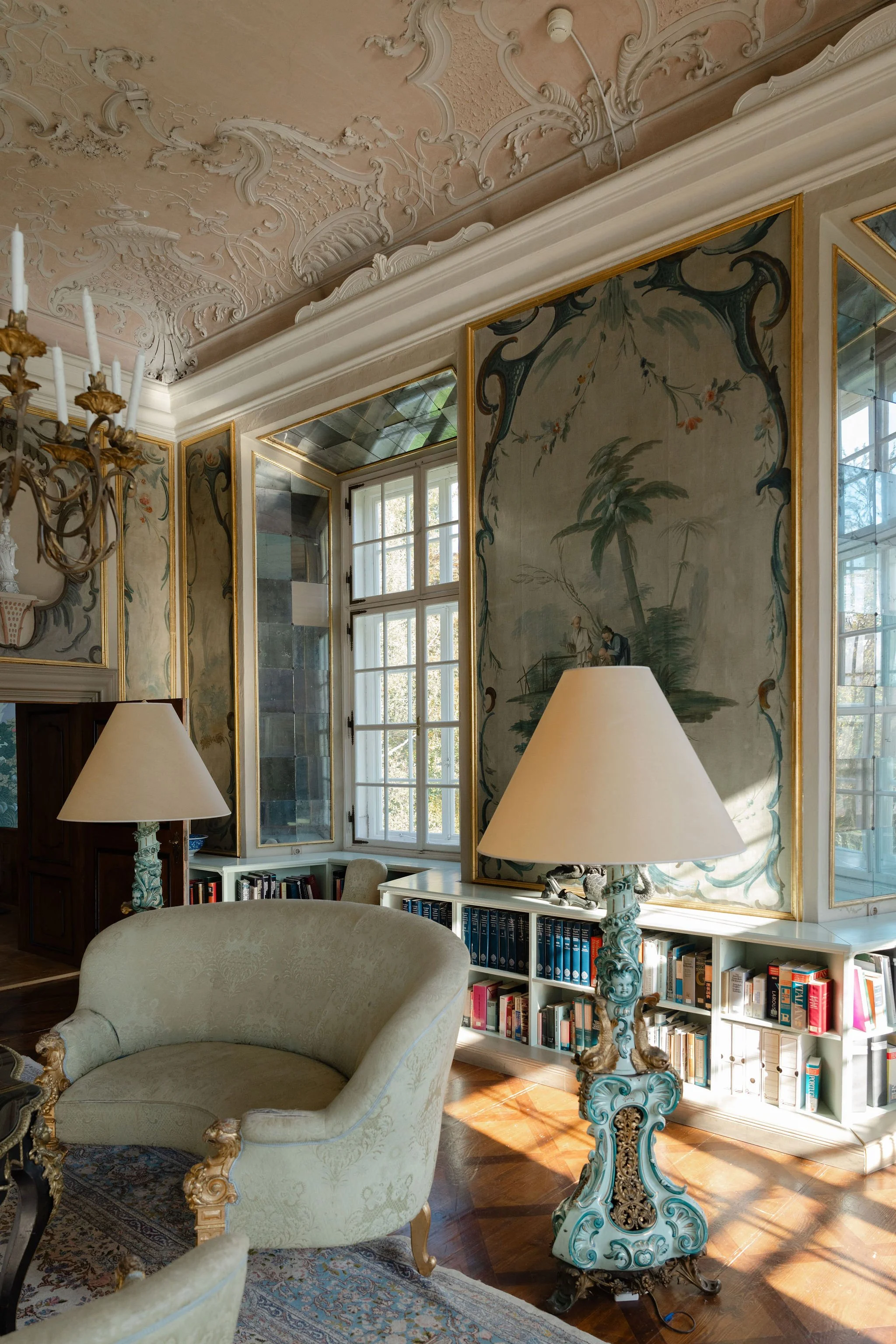  Wedding destination elegant wedding venue Schloss Leopoldskron green room Fine Events Vienna planning 