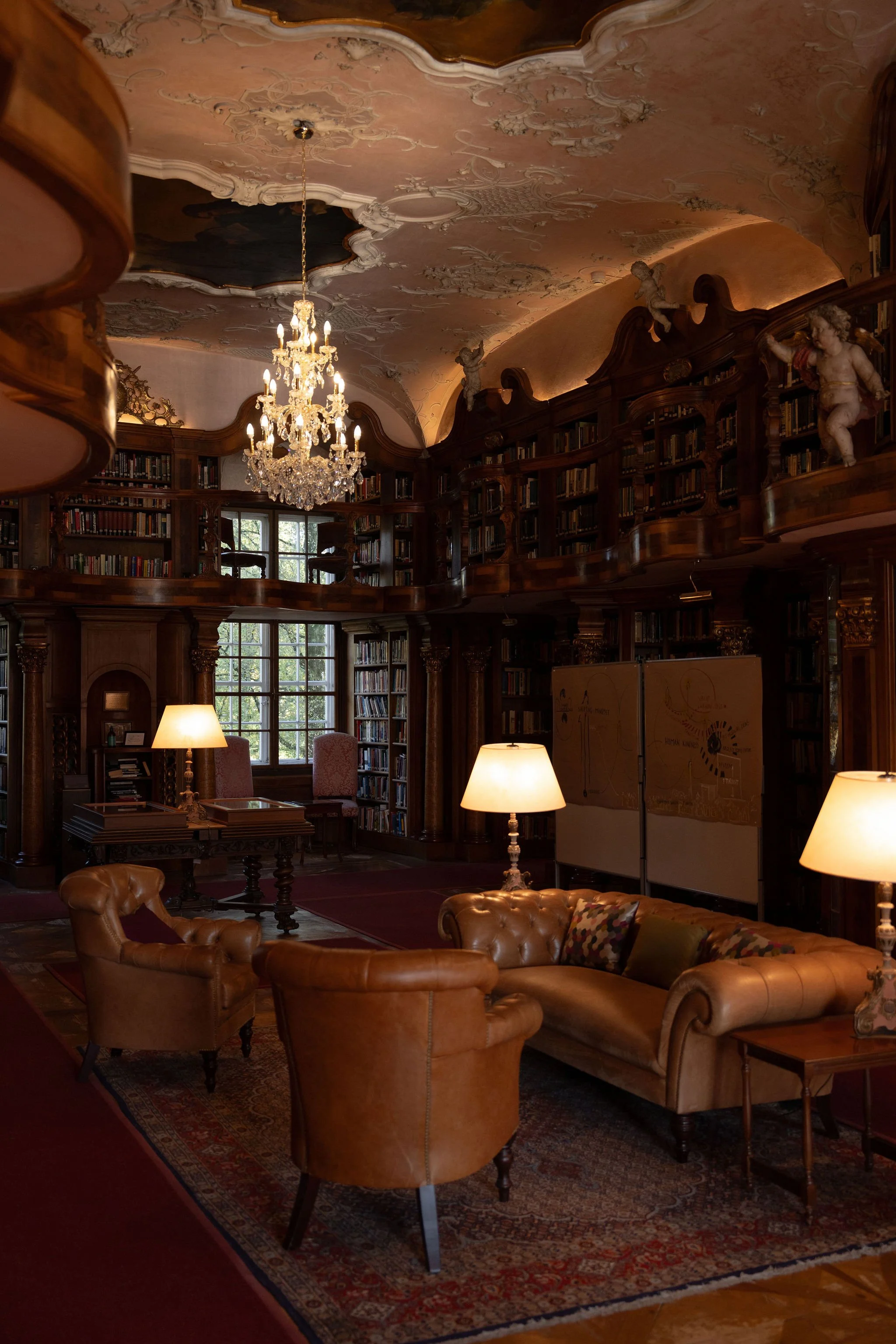  Luxury Destination wedding venue Schloss Leopoldskron baroque library Fine Events Vienna planning 