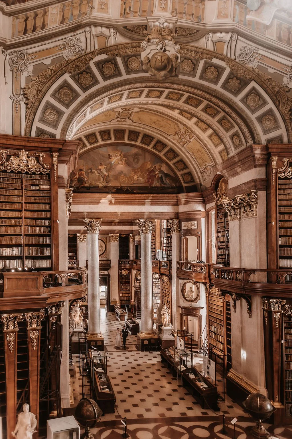  National library marble hall wedding venue Vienna Fine Events Vienna 