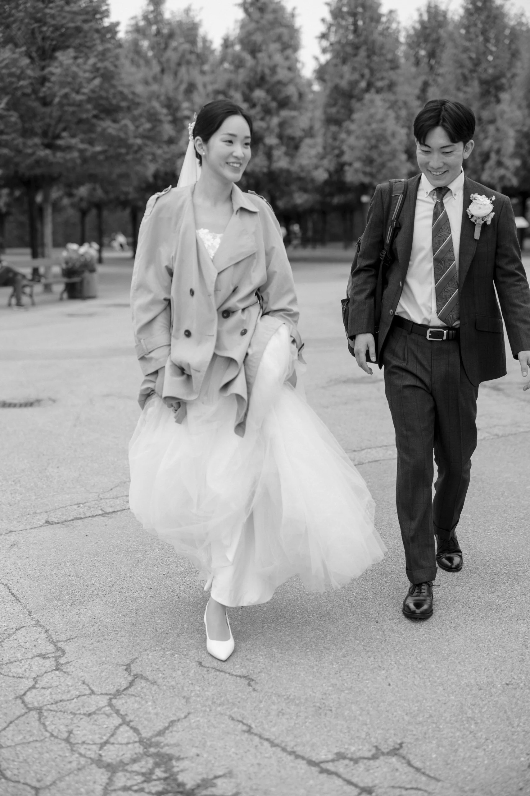 Cross-cultural couple Belvedere Palace Vienna wedding Fine Events Vienna