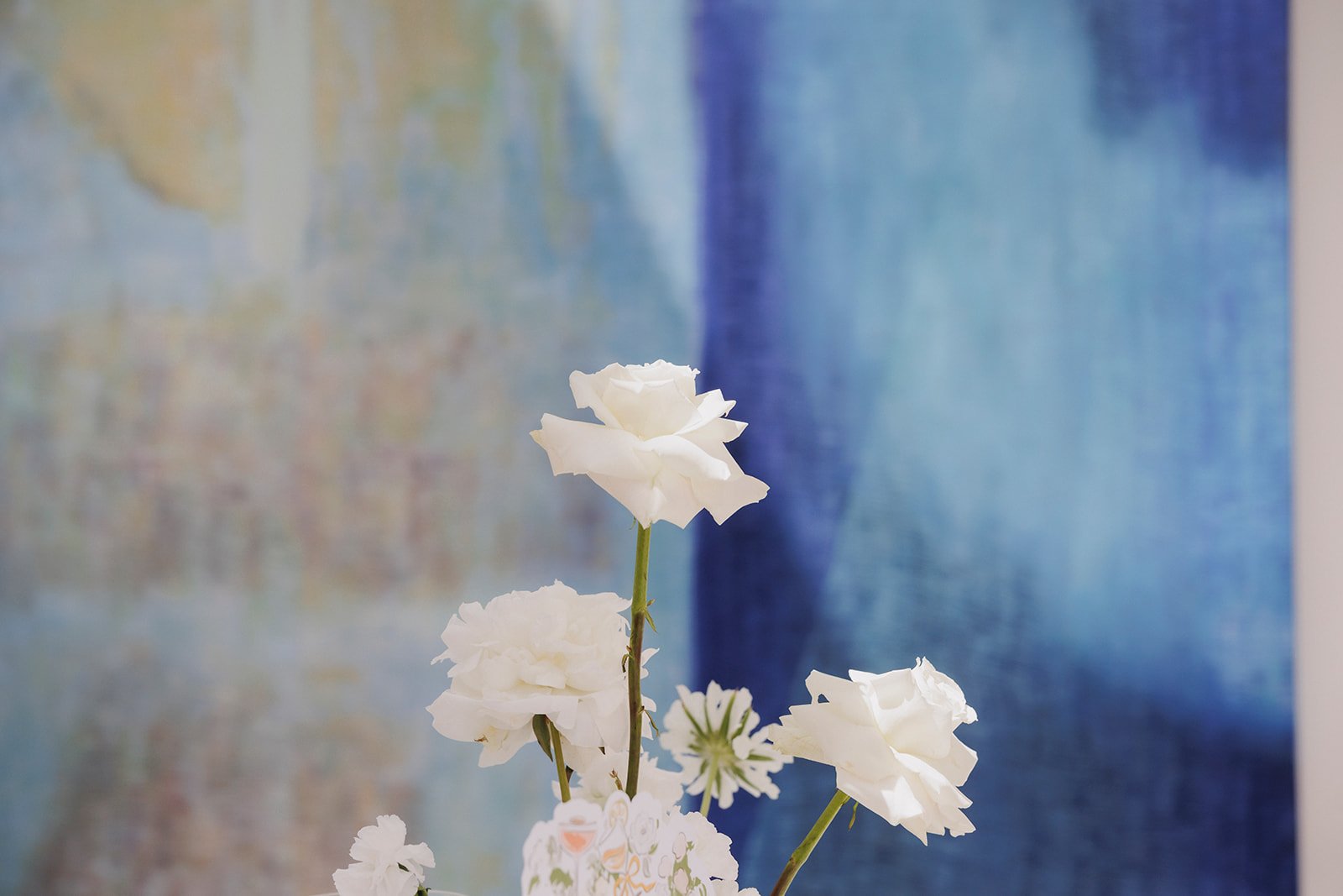 Romantic wedding florals National Library Vienna Austria wine region Fine Events Vienna
