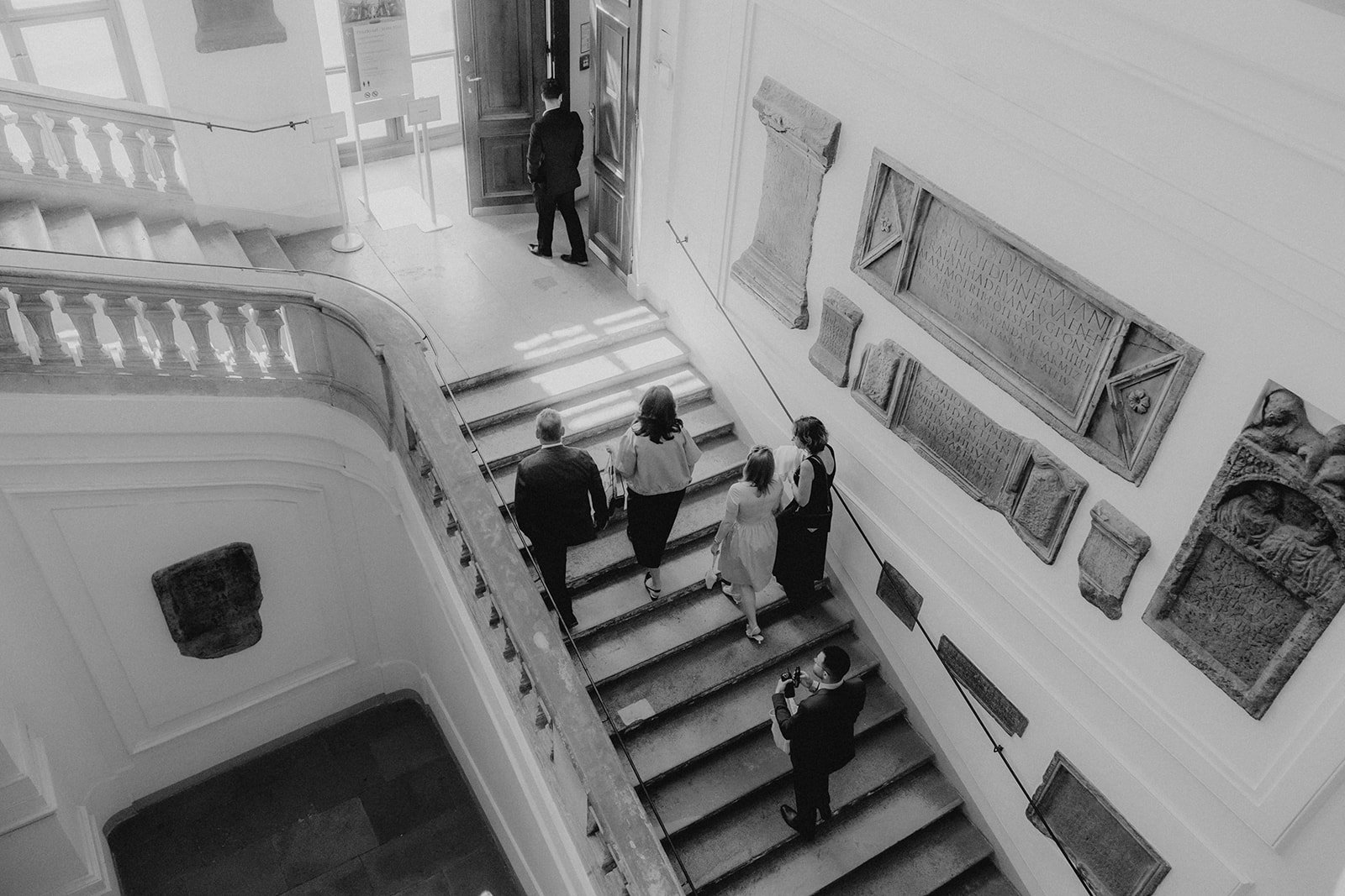 Historic wedding ceremony Austrian National Library Vienna coordination Fine Events Vienna