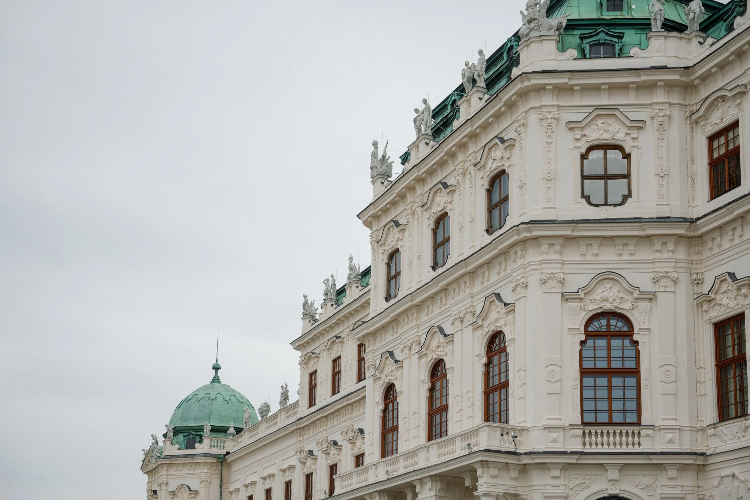 Belvedere Palace facade Vienna wedding venue Fine Events Vienna
