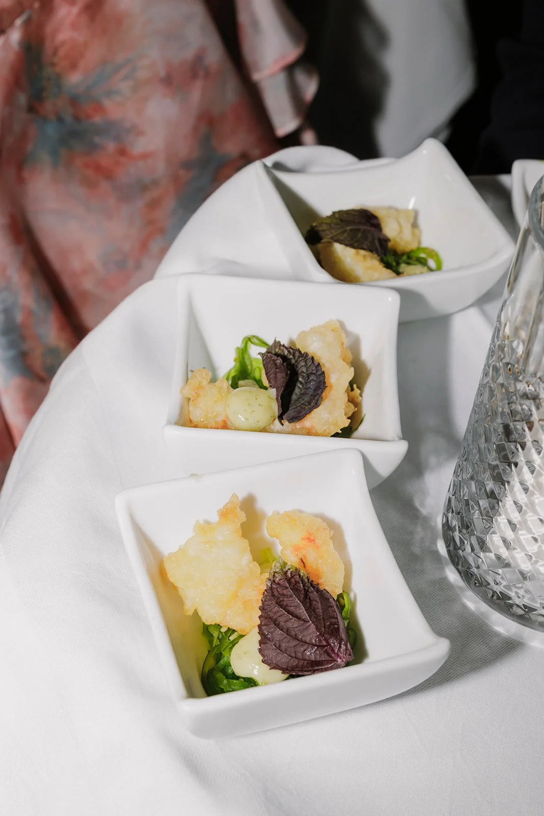 Wedding celebration canapes Wachau Austria wine region Fine Events Vienna