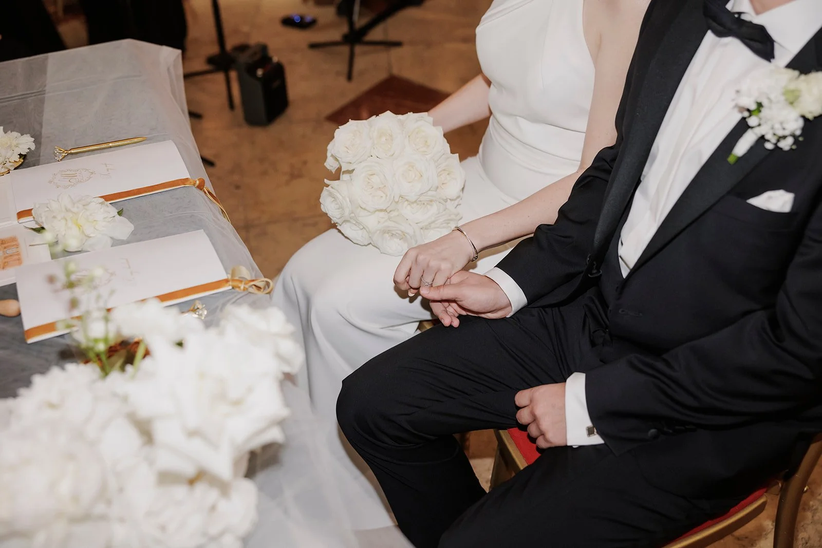 Elegant wedding details Austrian National Library Vienna Austria Fine Events Vienna