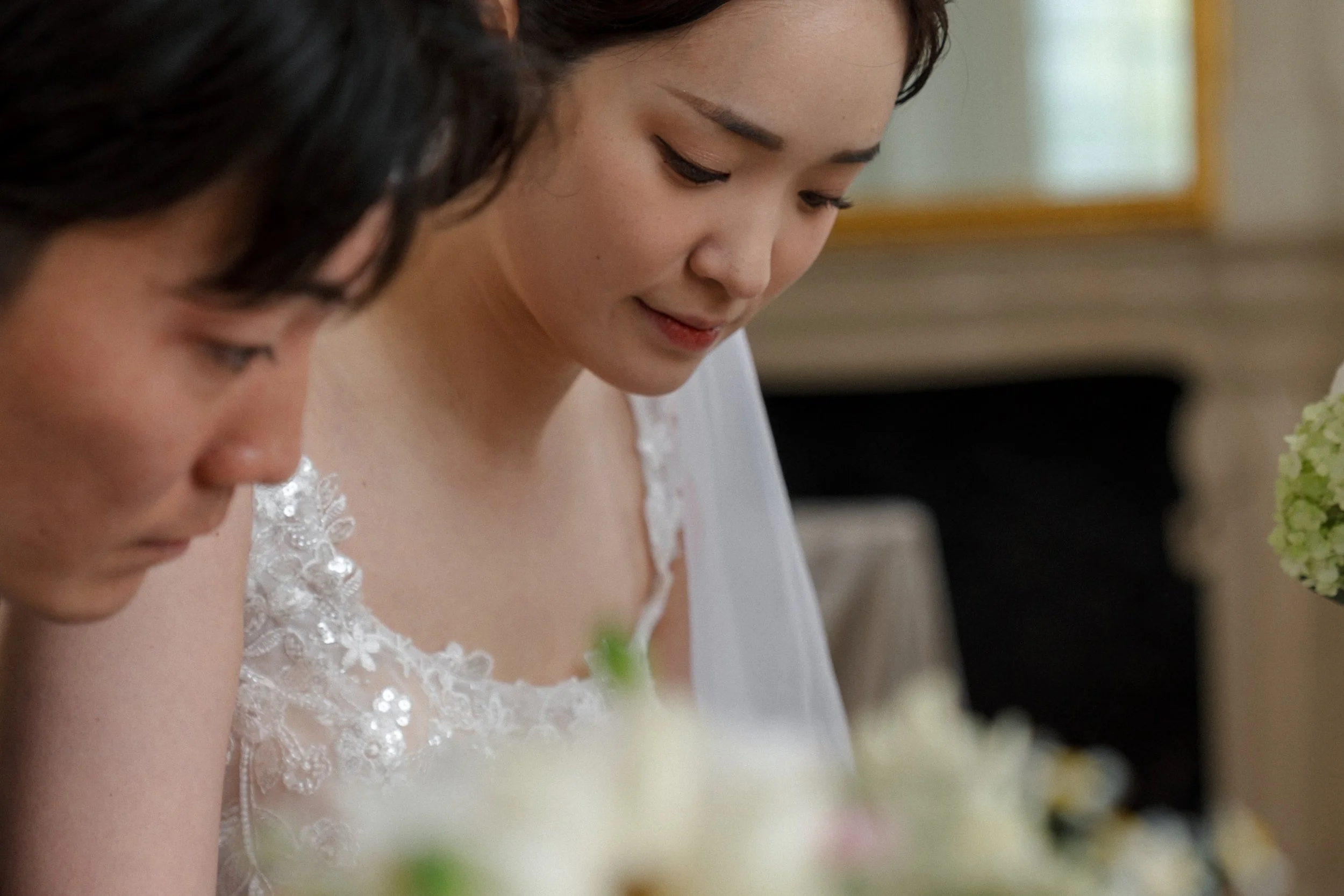 Romantic ceremony Belvedere Palace Vienna wedding Fine Events Vienna