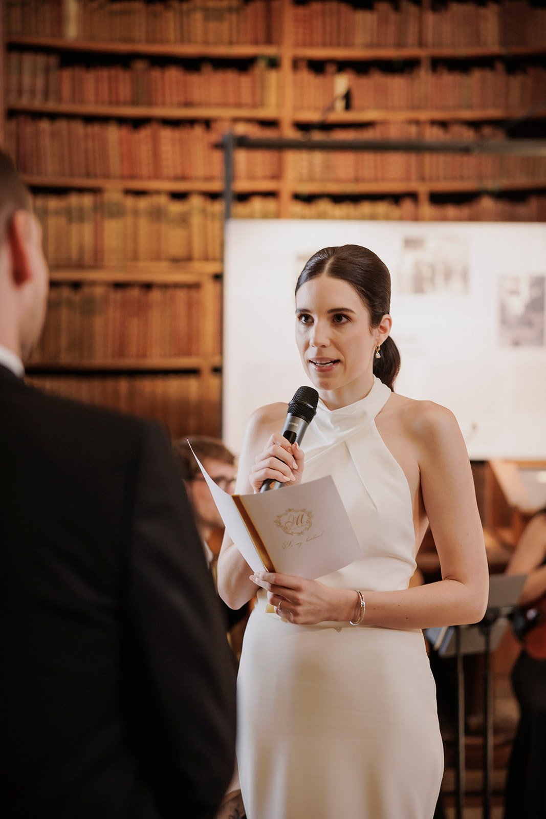 Historic wedding ceremony Austrian National Library Vienna coordination Fine Events Vienna