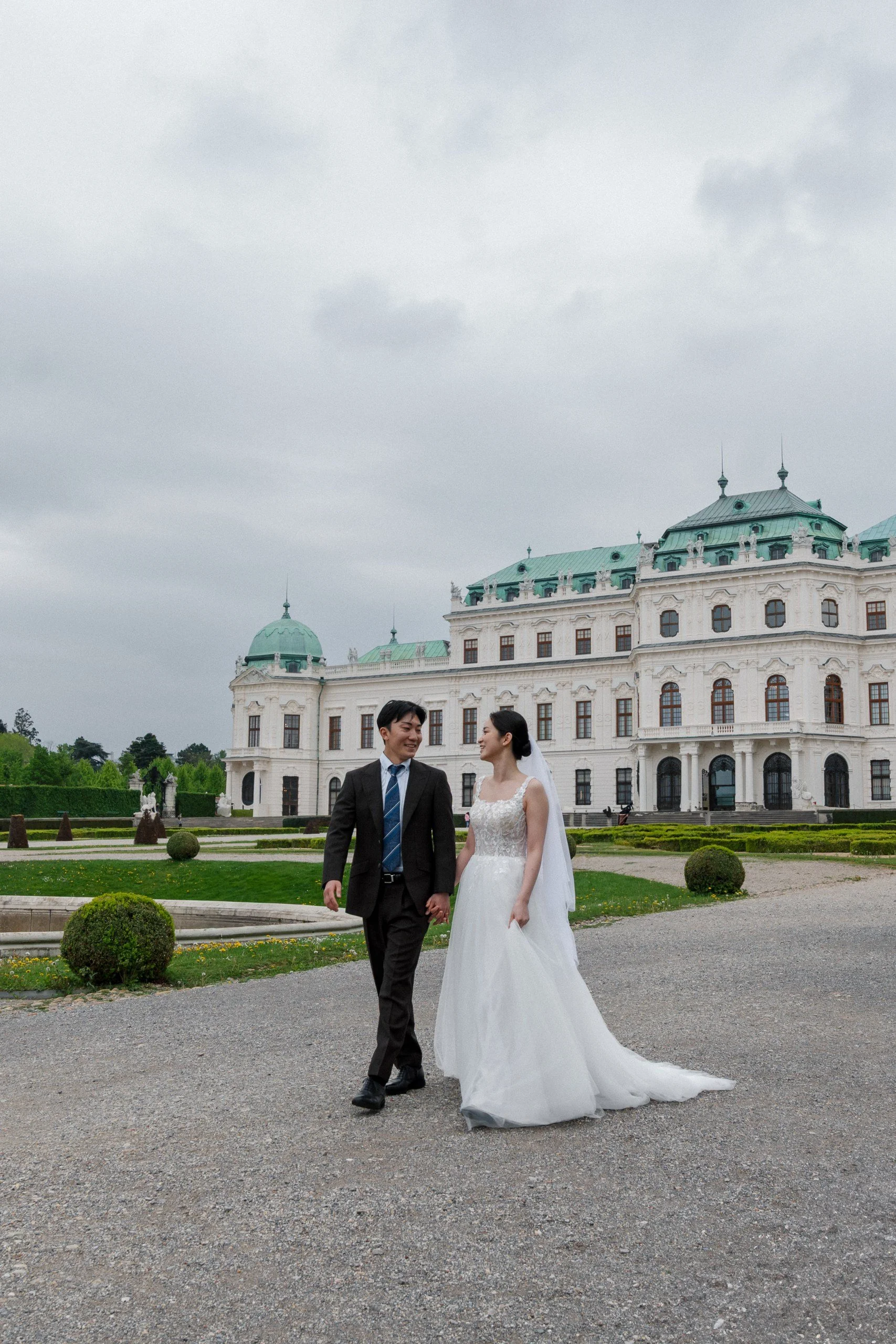 Belvedere wedding Vienna - Nagyeong & Kaito