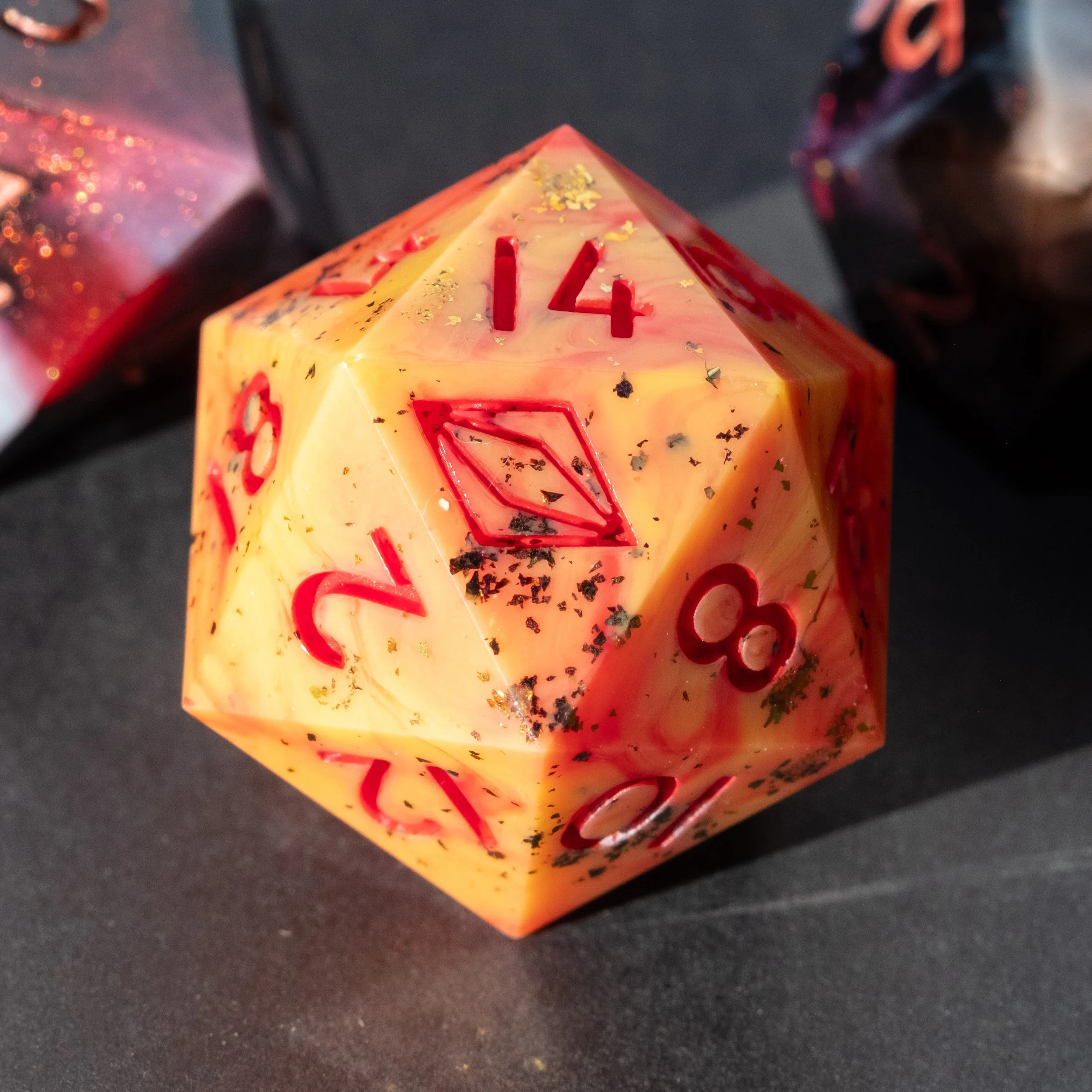 Wall of Fire (7pc mismatched set)