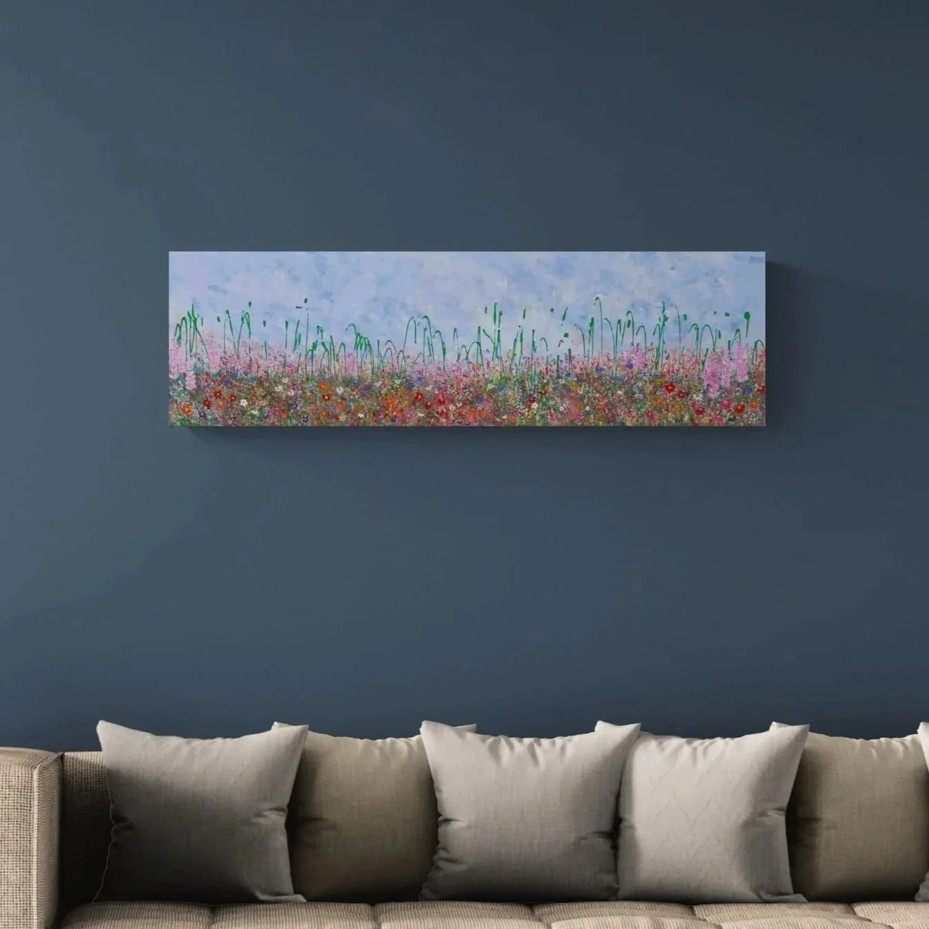 first-steps-wildflower-meadow-abstract-painting-uk-artist-deborah-phillips