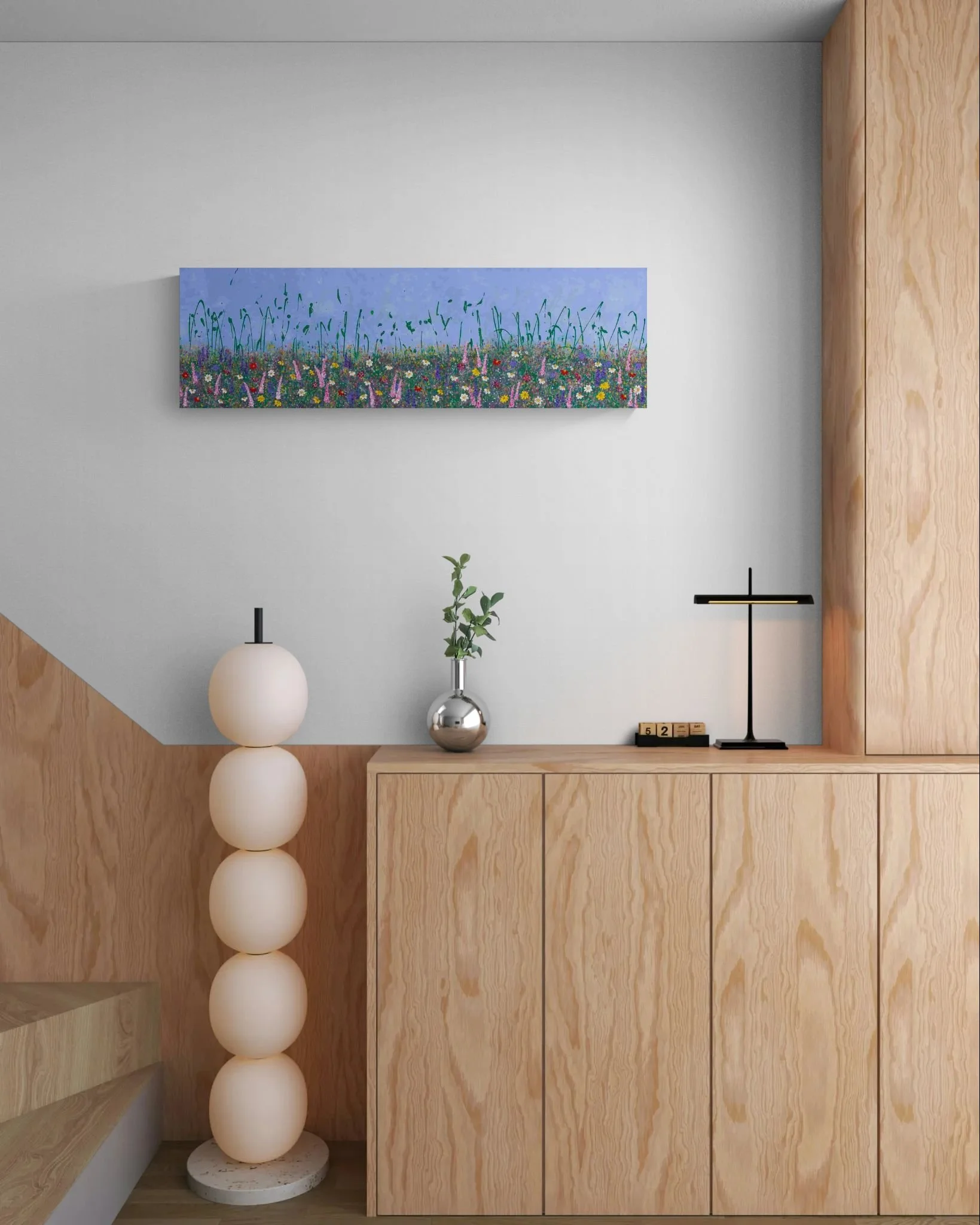 deborah-phillips-uk-artist-happy-place-wildflower-meadow-abstract-jackson-pollock-style