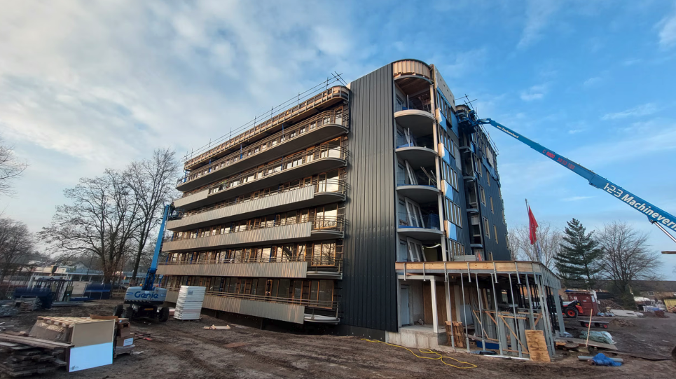 Hoogste punt bereikt bij 'optoppen' van flat in Aalst