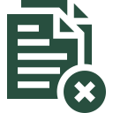 VECTOR OF NO CONTRACTS ICON