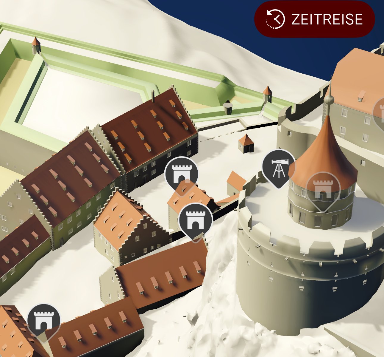 Monumente 3D - Hohentwiel