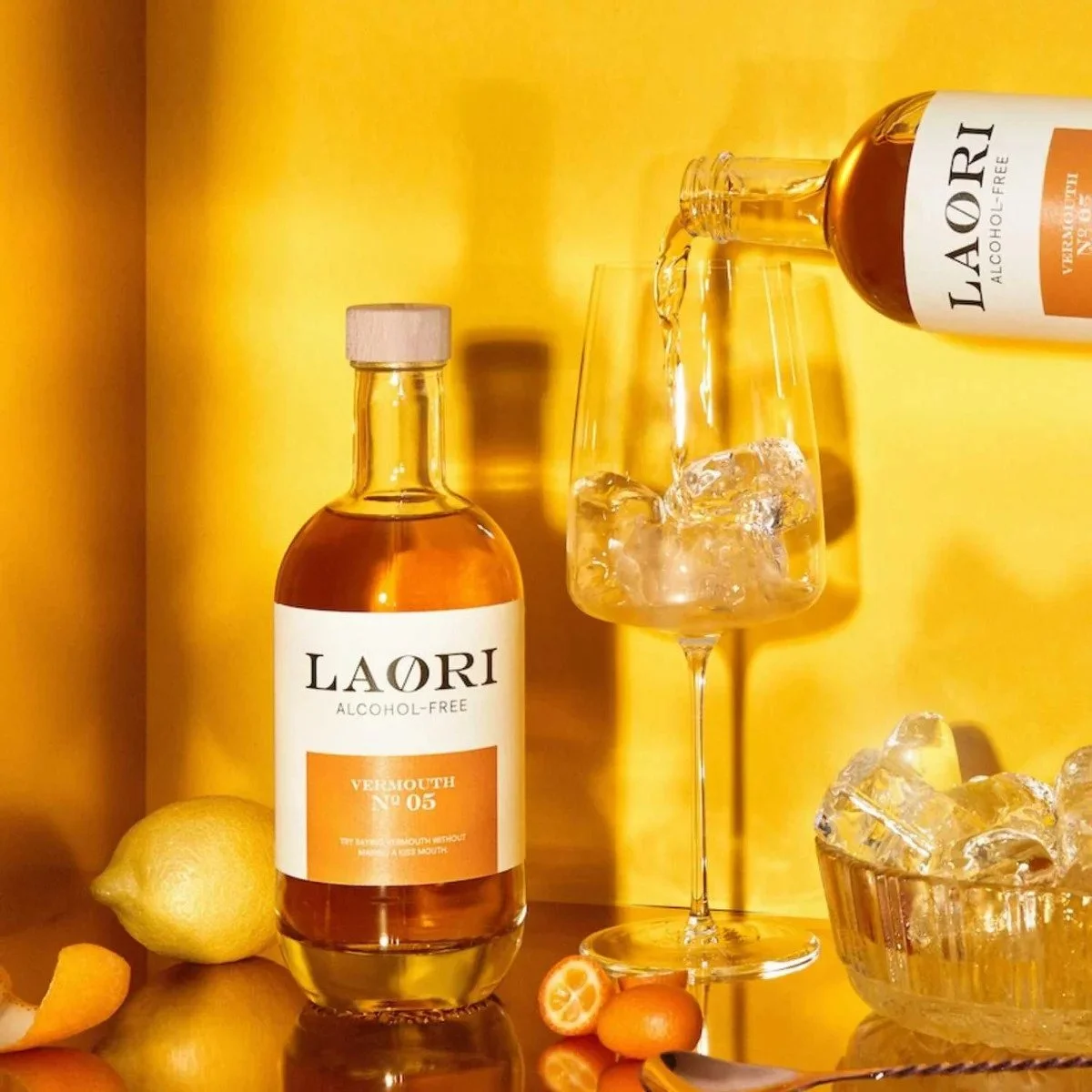Laori Vermouth No. 05 alcohol-free vermouth aperitif bottle