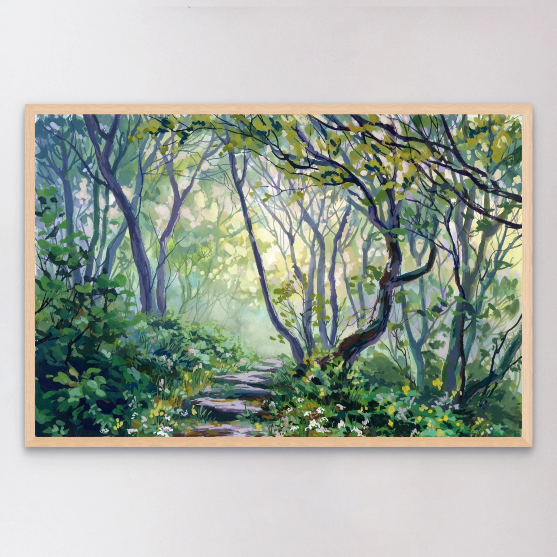 Print: Up to Craggy Gardens