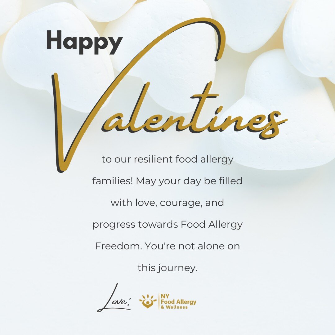Join us this Valentine's Day in celebrating the strength and resilience of our food allergy families! ❤️ Let's spread love and support to those navigating the challenges of food allergies. Together, we can overcome obstacles and build a safer, more i