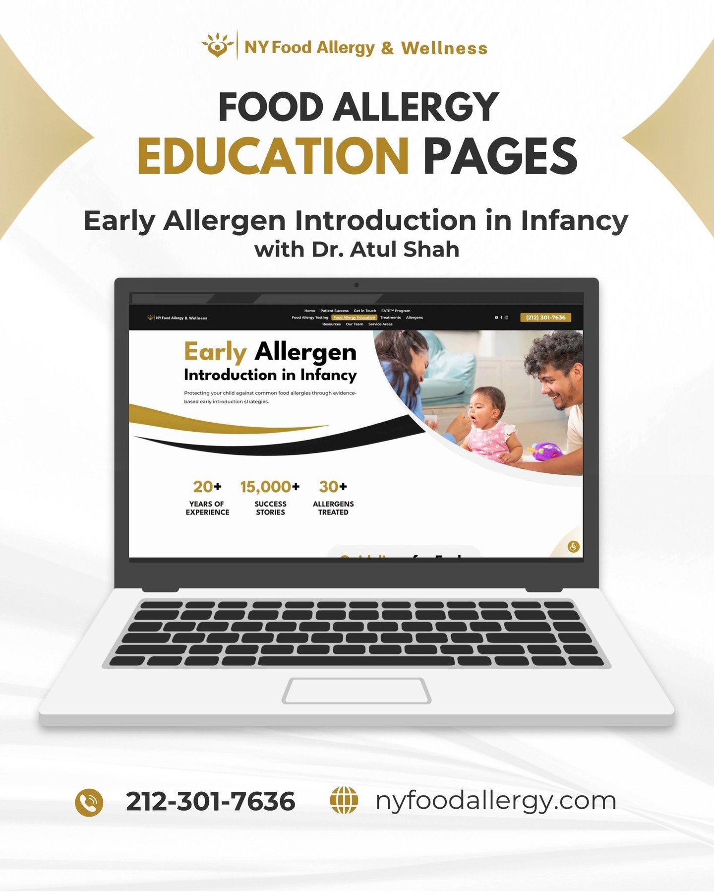 👶 Our Early Allergen Introduction in Infancy Education Page is now live! Read about several elements for safely introducing allergenic foods.
Learn more: nyfoodallergy.com/early-allergen-introduction-in-infancy
#Infantallergy #Infancy #OralFoodChal