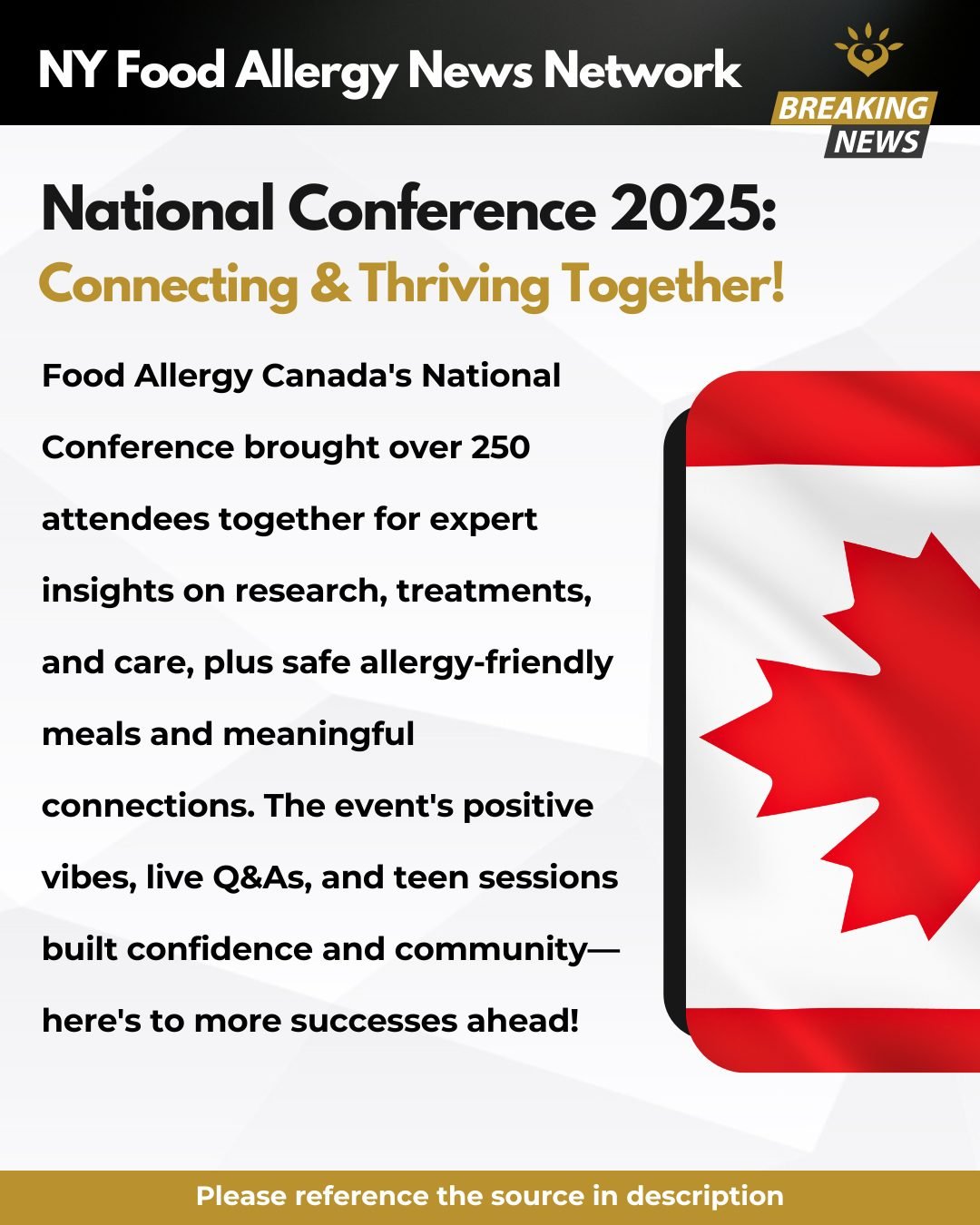 🎉 Food Allergy Awareness Month 2025: Spreading Hope & Knowledge! 🎉
May was a shining success for Food Allergy Awareness Month, with 65 teal monument lightings across Canada and over 69 #KnowItTreatIt story submissions highlighting anaphylaxis