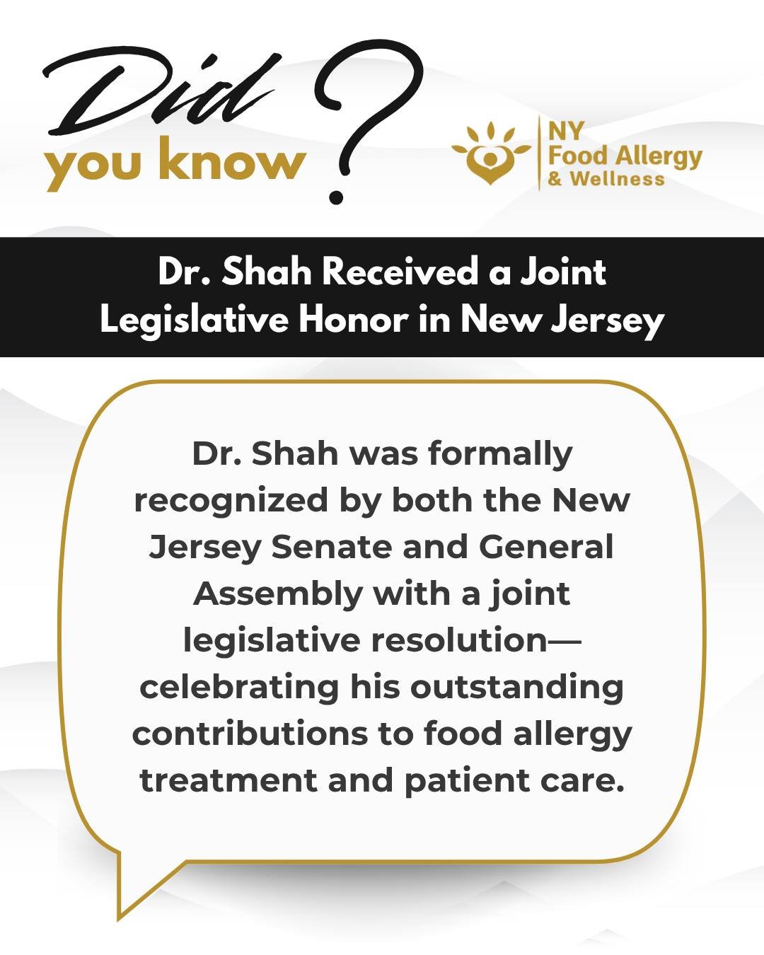 🏛️ Did you know? Dr. Shah was officially recognized by both the New Jersey Senate and General Assembly with a joint legislative resolution—honoring his exceptional impact on food allergy treatment and patient care. 👏
#OralFoodChallenge #Food