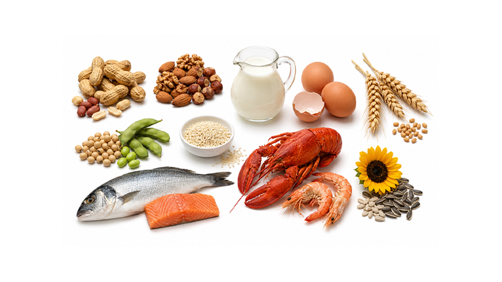 What are Ten Common Food Allergies?