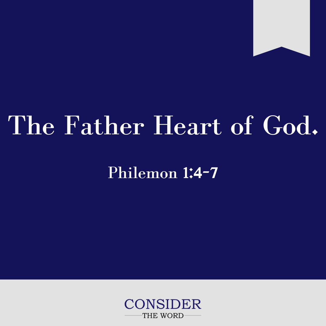 The Father Heart of God.