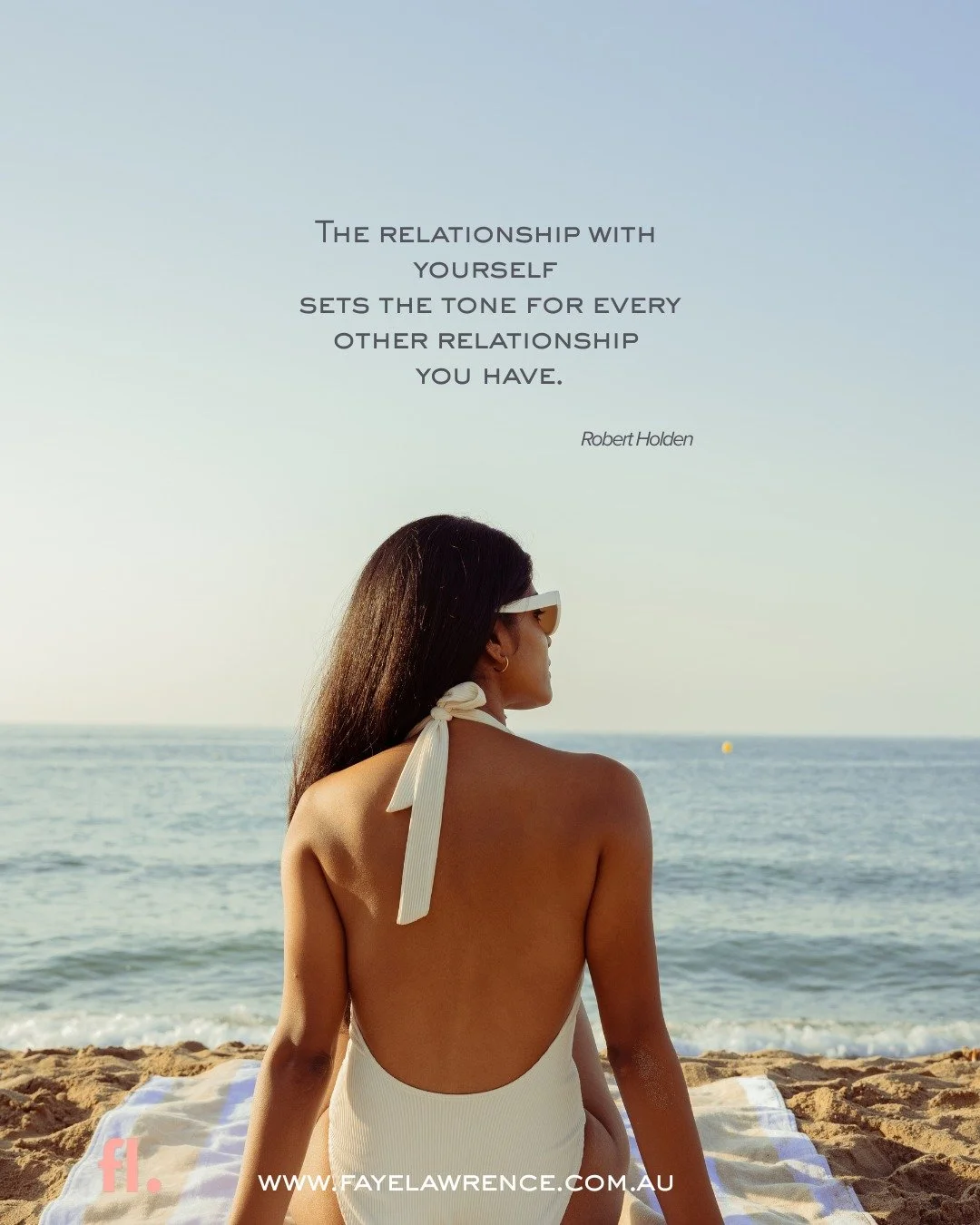 One of the most important things you can do for yourself is to cultivate a better relationship with yourself.
.
How? I hear you ask.
.
You start by treating yourself well. Not perfectly, but making small improvements.
.
Noticing how you talk to yours