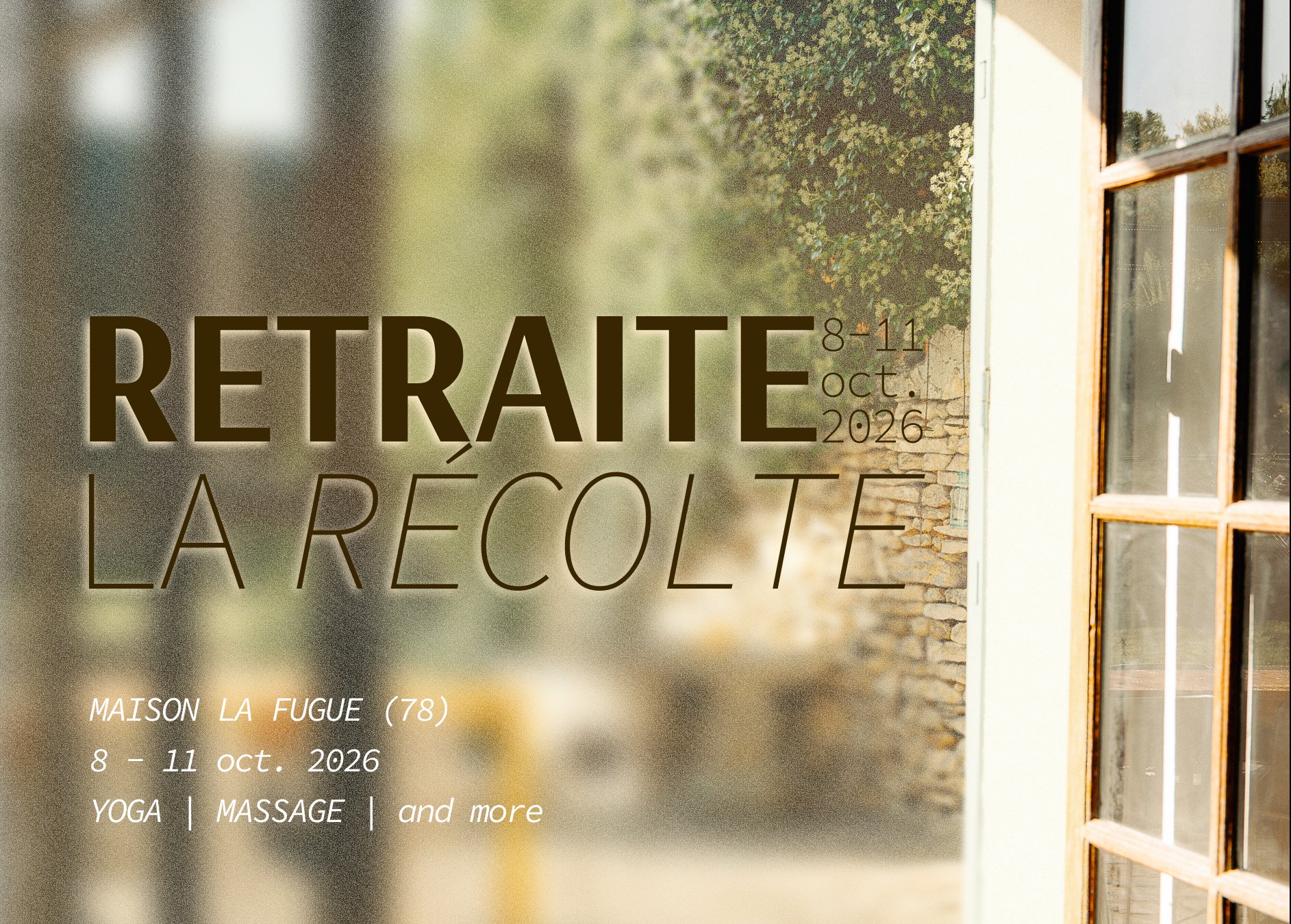 Retraite | La Récolte