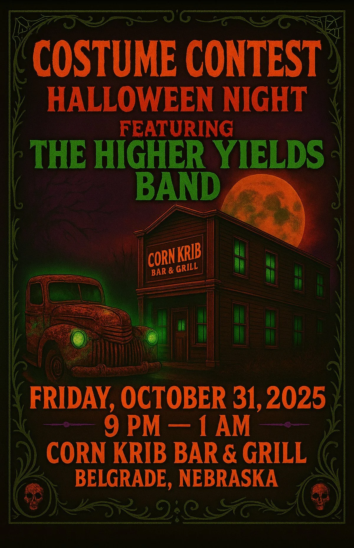Halloween Costume Contest at the Corn Krib
