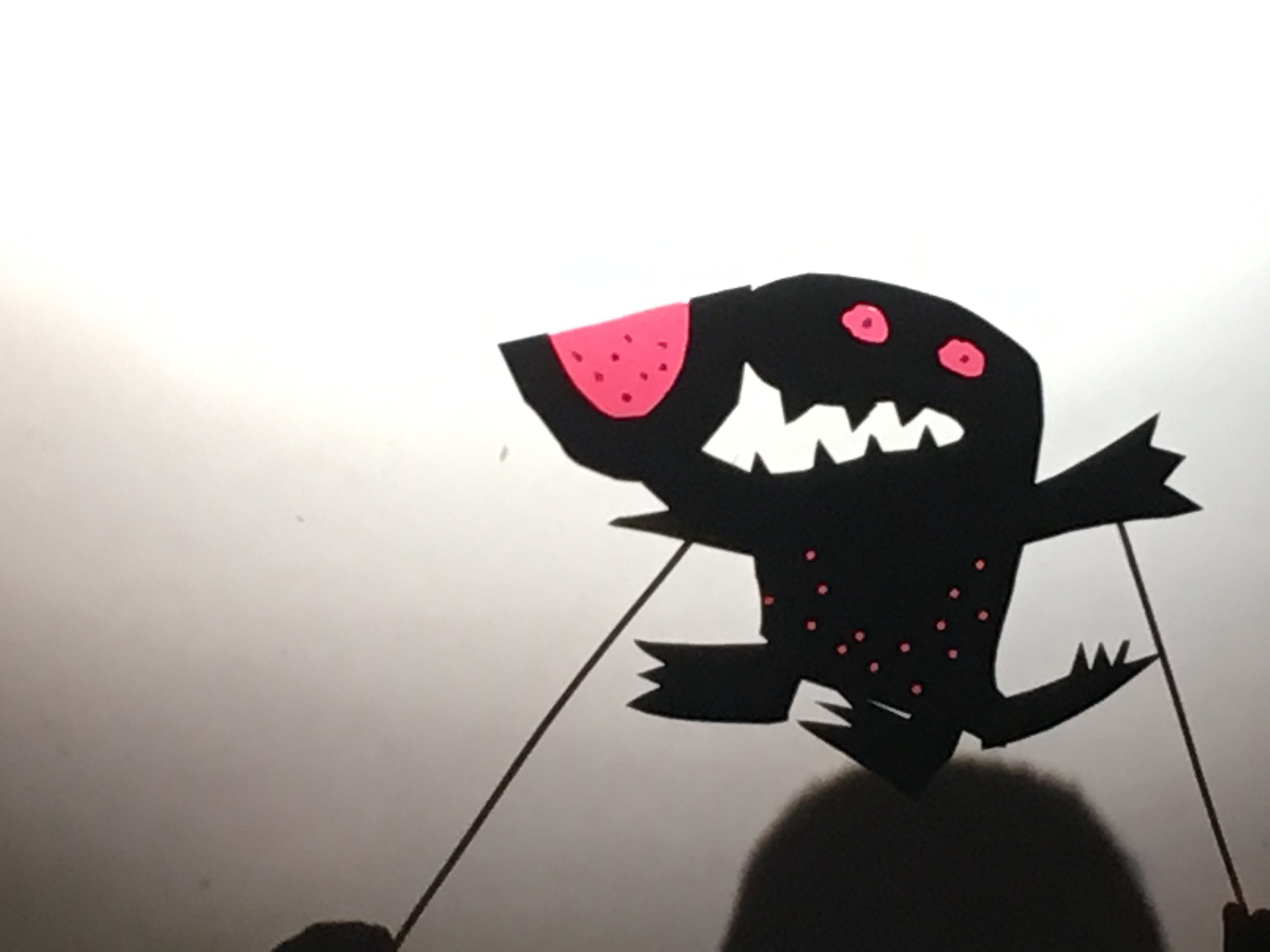 Puppet Pop Up - Dragon - Ogre Puppets at Deaf &amp; Hear Alberta 