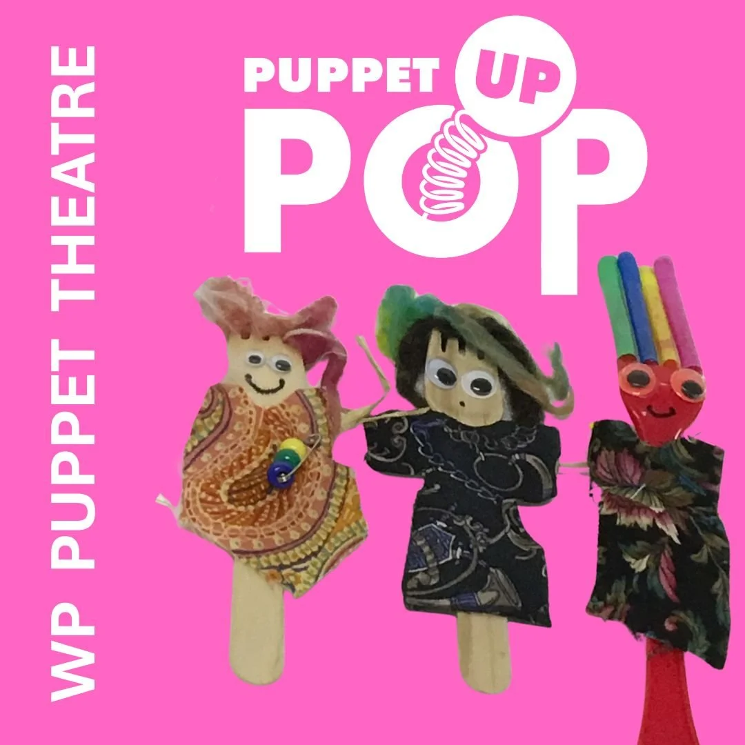 Puppet Pop Up for Festival of Animated Objects