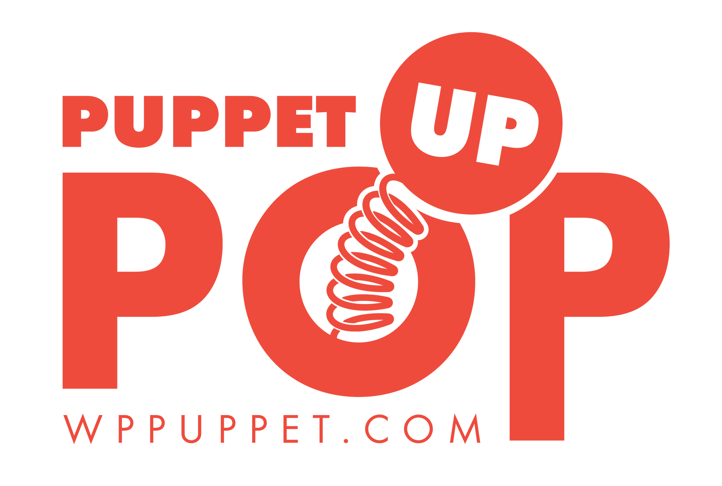 graphic of puppet pop up program
