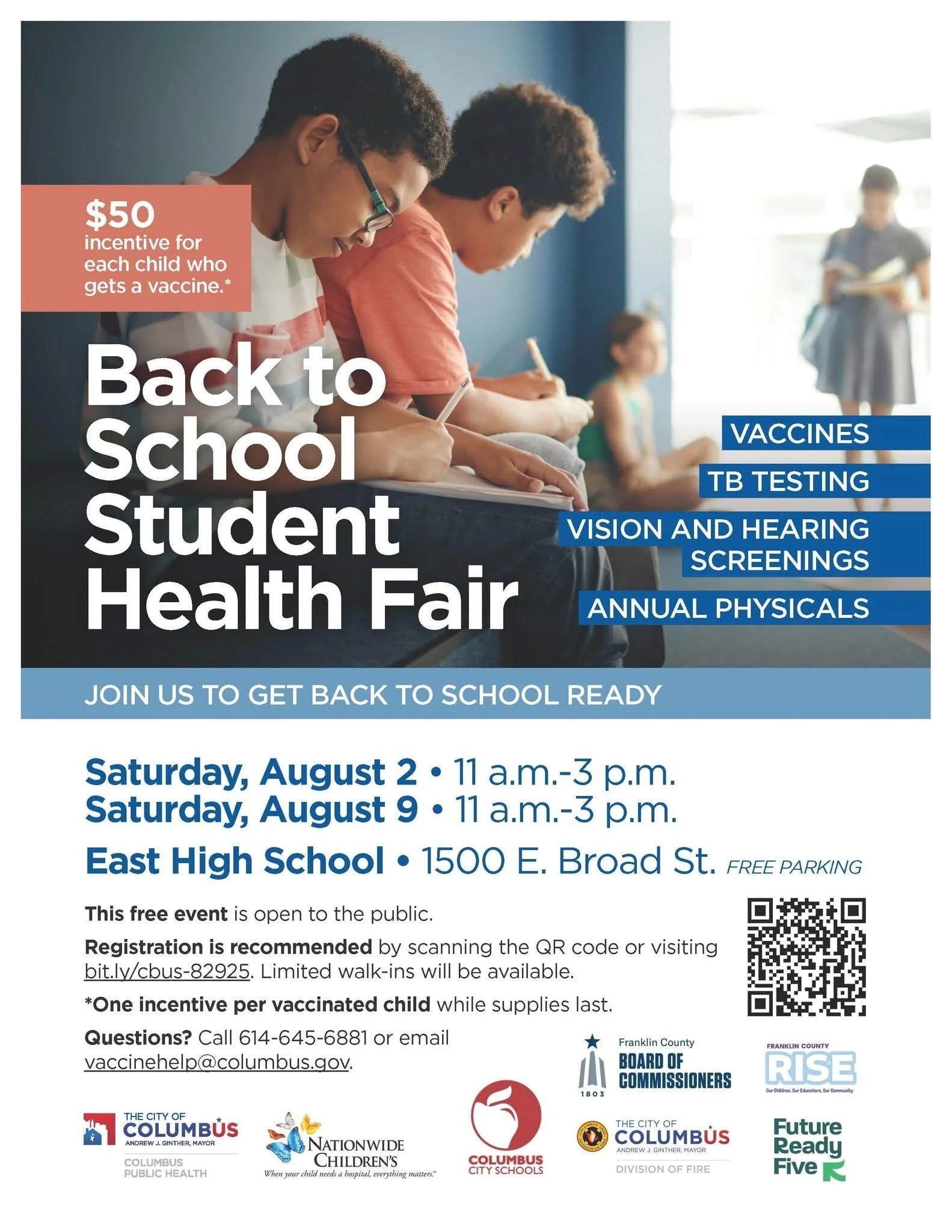 Back to School Student Health Fair