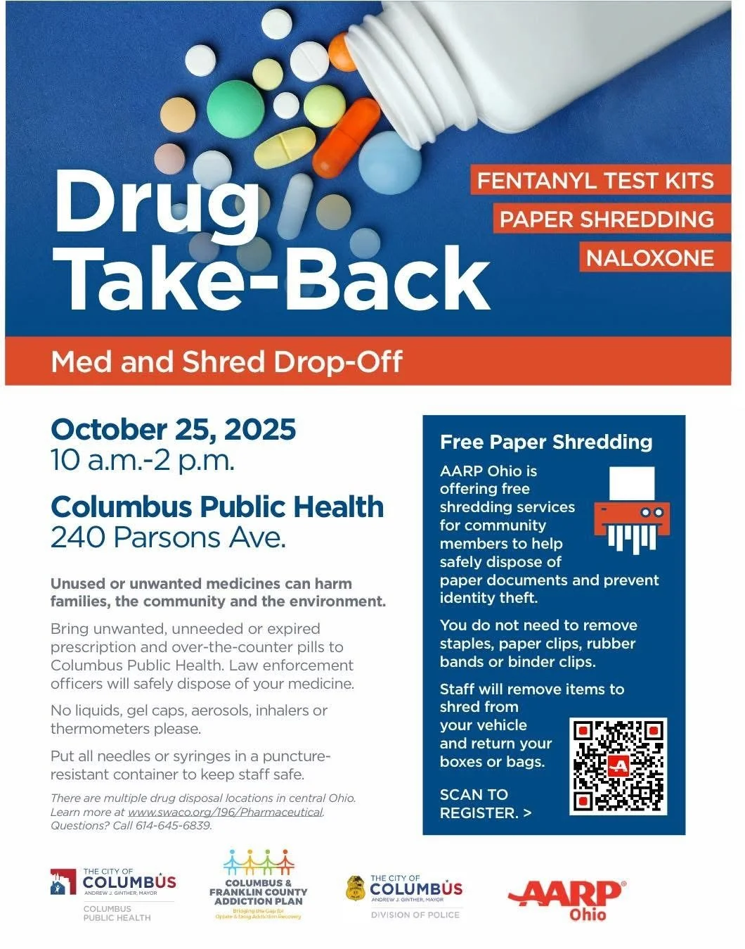 Drug Take-Back: Med and Shred Drop-Off