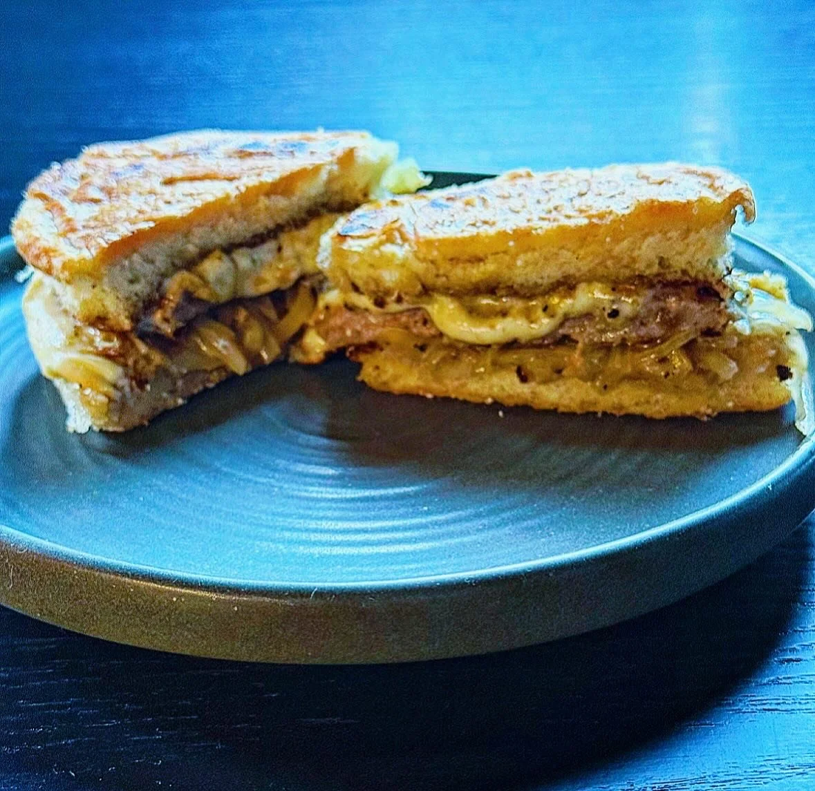 On the go and don&rsquo;t have time for brunch tomorrow, or just looking to grab something quick? Stop on by! Tomorrow from 10:00 until sold out we will be serving up sausage and cheese griddle muffins. See you then! 👋🏻👋🏻👋🏻