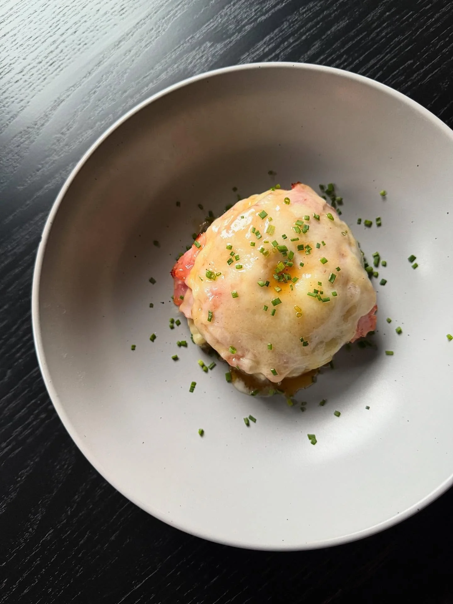 You won&rsquo;t wanna miss this one, friends! Tomorrow morning, from 9 until we sell out, you can swing by for a croque monsieur, griddle muffin sandwich (the infamous muffins a la @dankraus4 - shown open face here). You had better believe that&rsquo