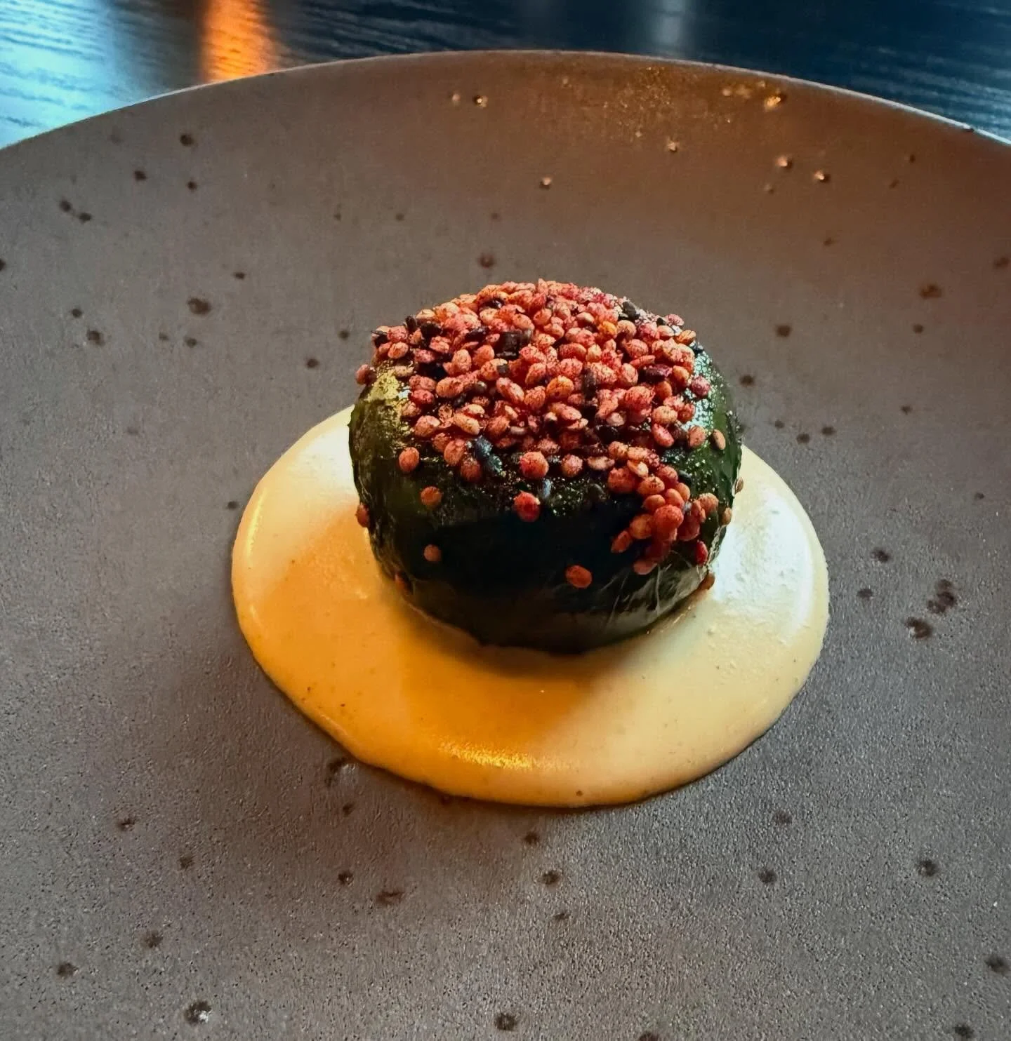 On the menu this week! @threecreeksoh grows beautiful hakurei turnips and we are excited to feature them in this dish. We take the turnips and butter poach them. Once they are chilled, we wrap them in their own leaves, brush them with a sweet and sou