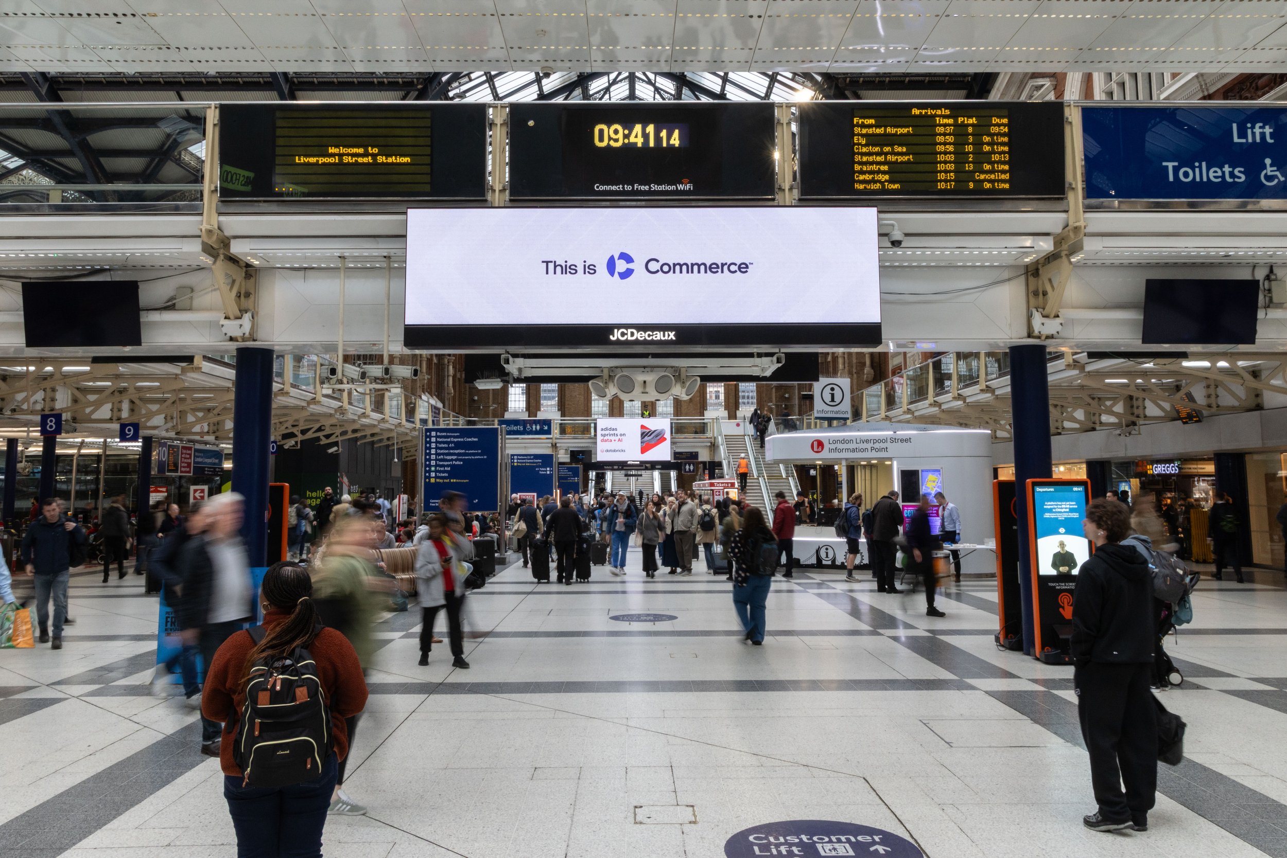 Commerce Liverpool Street Station