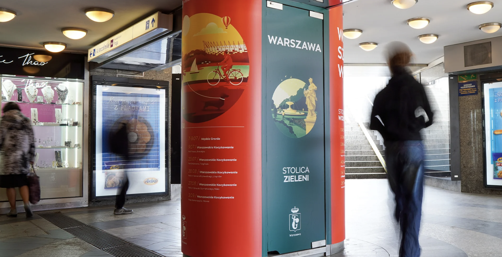 Reklama Tower Warsawa