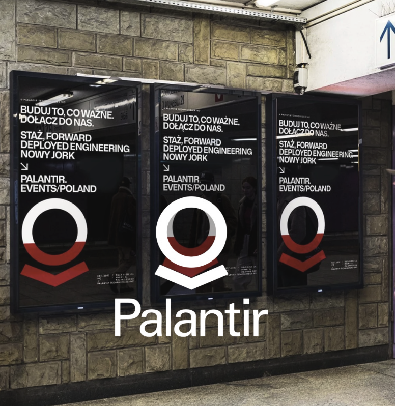 OOH Reklama Studium przypadku - Palantir
