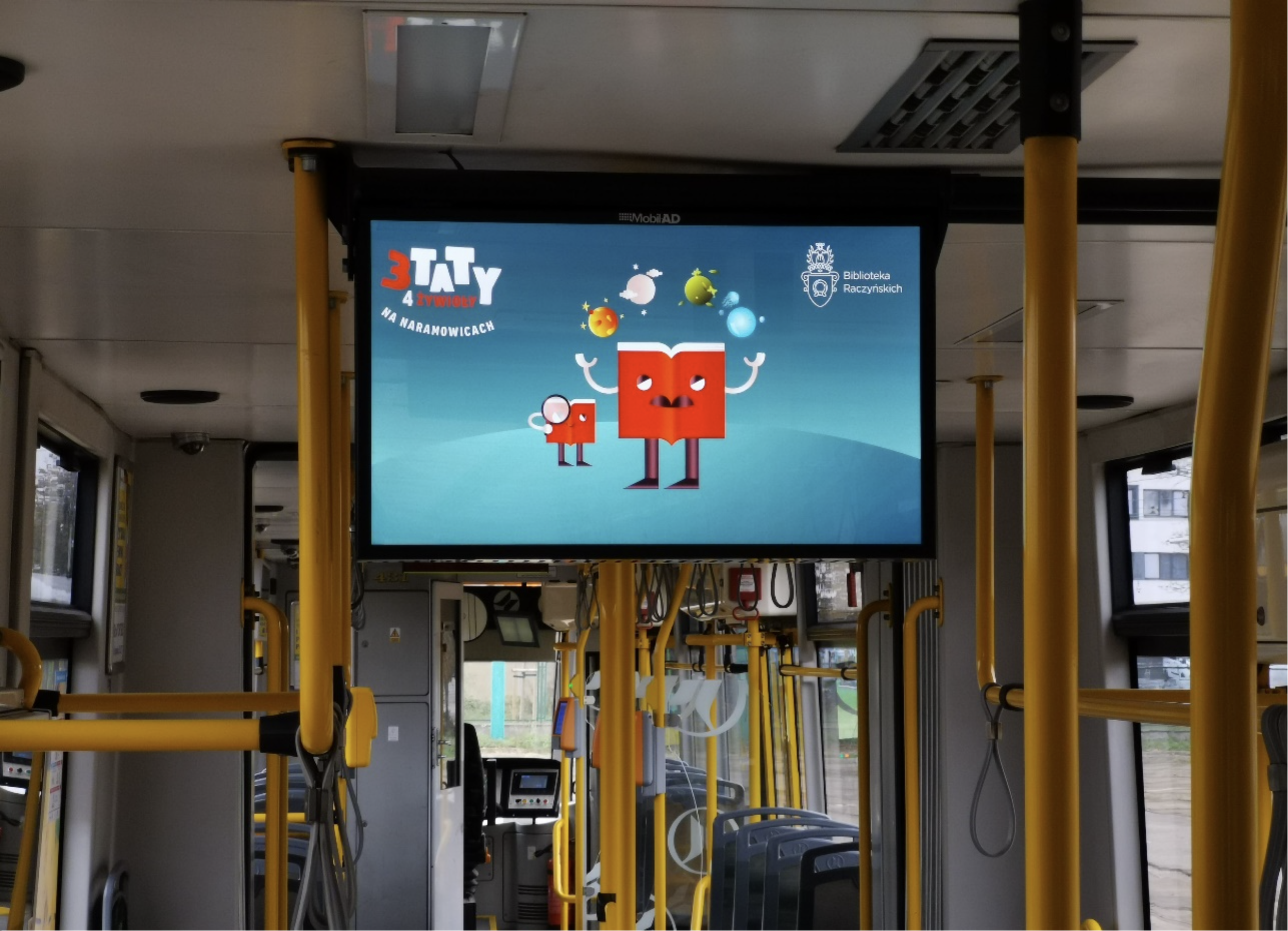Poland Bus Digital Screen