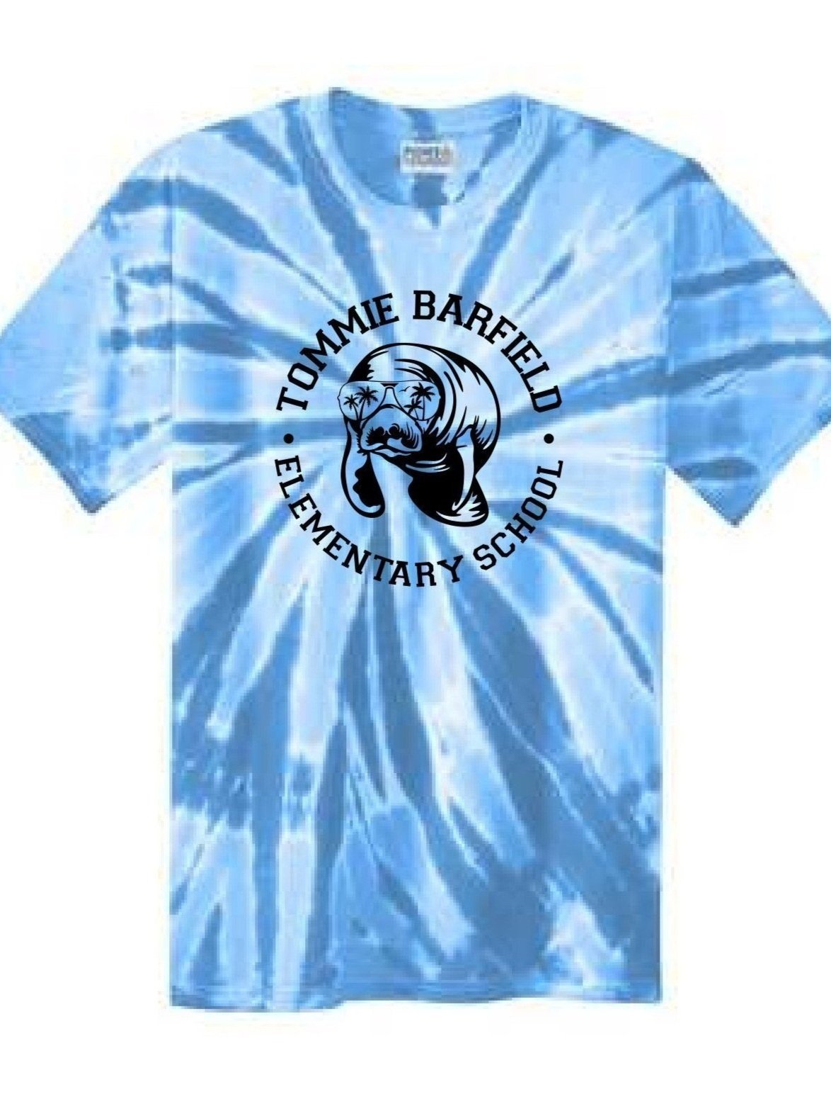 Blue Tye Dye T-Shirt