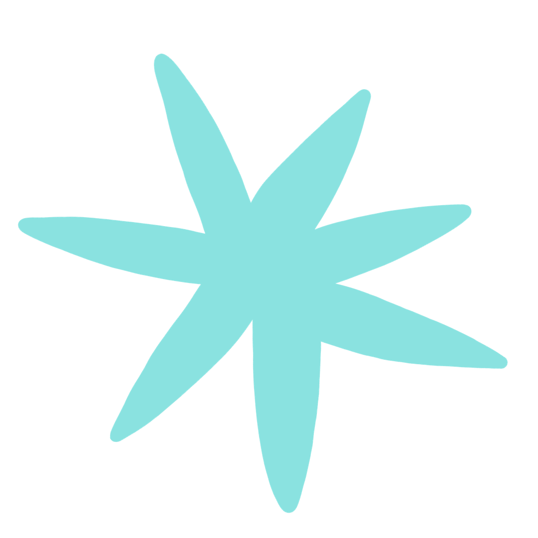 turquoise star