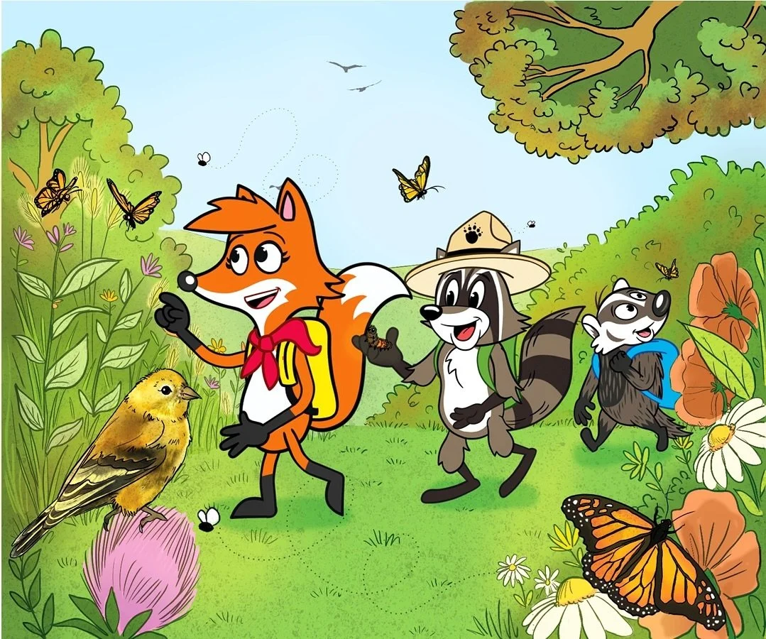 Get outside, take a deep breath and be grateful for what&rsquo;s around you.

 #illustration #comicart #toonboom #digitalart  @thecharactershopuk @rangerrickmags