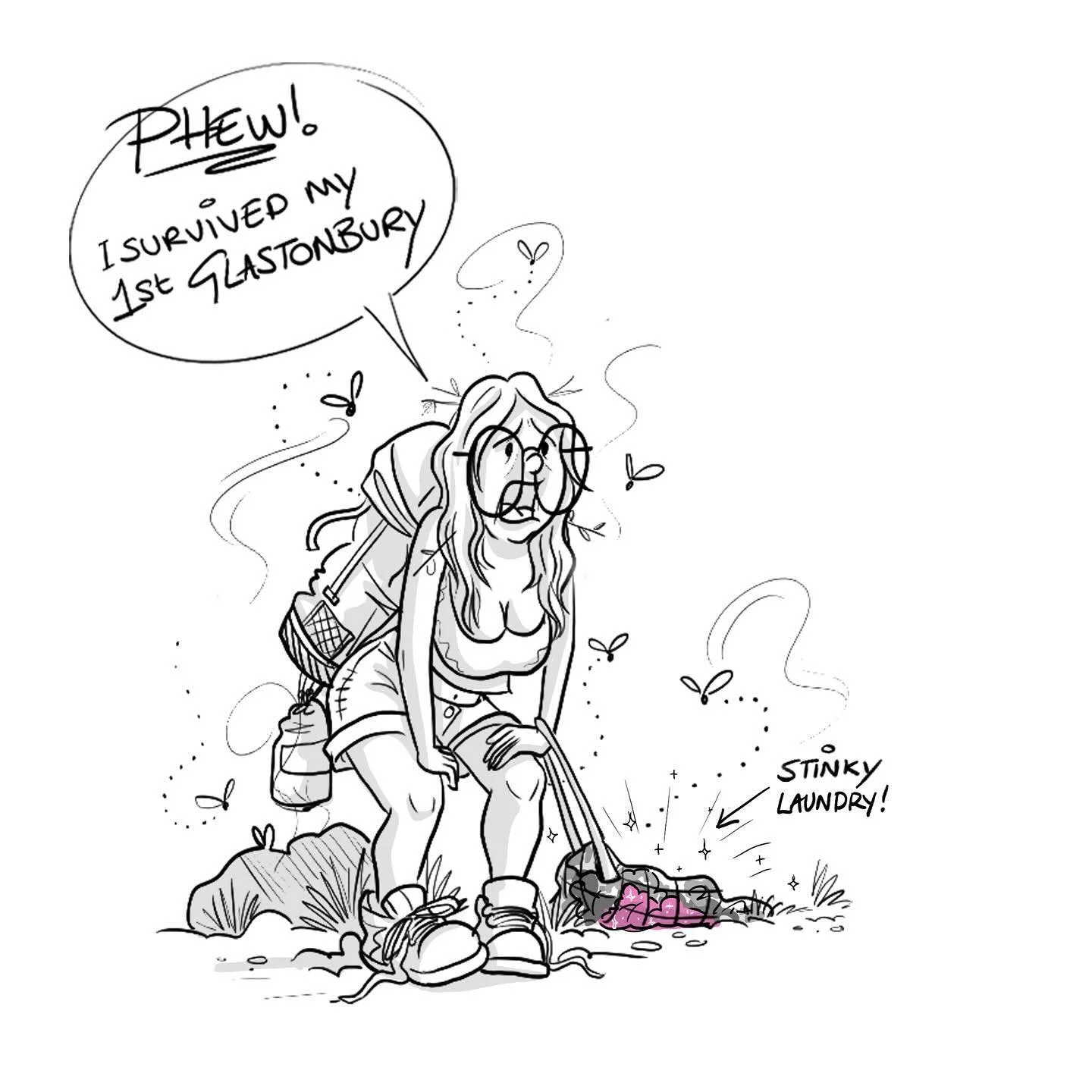 A Silly little story of what happened the morning after I got back from Glastonbury ✨ &hellip; it&rsquo;s a little delayed, but  I have only just found the time to finish it off today.

Enjoy!

#glastonburyfestival @glastofest #sparkle #festivalfashi